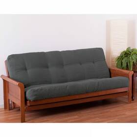 Blazing Needles 749645684113 7-inch Thick Twill Futon Mattress Twin Full Or Queen Blazing Needles 749645684113 7-inch Thick Twill Futon Mattress Twin Full Or Queen