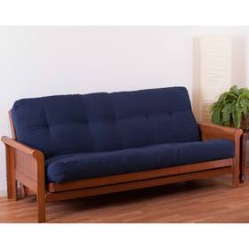 Blazing Needles 749645684724 7-inch Thick Twill Futon Mattress Twin Full Or Queen Blazing Needles 749645684724 7-inch Thick Twill Futon Mattress Twin Full Or Queen