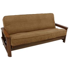 W9y-bnl-9687-cd-ms-sb Blazing Needles Solid Microsuede Double Corded 8 To 9 In Full Futon Cover W9y-bnl-9687-cd-ms-sb Blazing Needles Solid Microsuede Double Corded 8 To 9 In Full Futon Cover