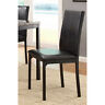 Bm179950 Benzara Leatherette Upholstered Counter Height Metal Frame Side 192551166882 Bm179950 Benzara Leatherette Upholstered Counter Height Metal Frame Side 192551166882