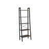 Bm195846 Saltoro Sherpi Five Tiered Rustic Wooden Ladder Shelf 192551286375