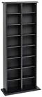 Bma-0320 Prepac Black Double Media Dvd Cd Games Storage Tower Bma-0320 Prepac Black Double Media Dvd Cd Games Storage Tower