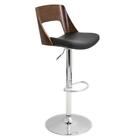 Bs-vlnci Wl Bk Lumisource Valencia Adjustable Bar Stool With 681144440312
