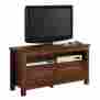 Bsq44cstb Walker Edison Furniture Wood 44 Tv Stand With Open Storage And 2 812492011767