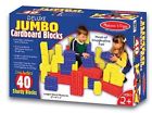 Building Kids Deluxe Jumbo Cardboard 40pc Blocks Set Preschool Brick Building Kids Deluxe Jumbo Cardboard 40pc Blocks Set Preschool Brick