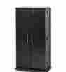 Bvs-0205 Bvs0205 Prepac Black Tall Locking Media Storage Cabinet