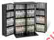 Bvs-0136 Bvs0136 Prepac Black Media Storage Cabinet W Lock Locking Shaker Doors New Dvd Cd Pp 772398220222
