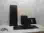 C-001-cht 776069405369 Sonax Holland 20-inch Wide Ravenwood Black Glass Component Stand C-001-cht 776069405369 Sonax Holland 20-inch Wide Ravenwood Black Glass Component Stand