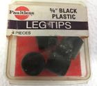 C-48254 Faultless Set Of Four Black Plastic Furniture Leg 029549318926 C-48254 Faultless Set Of Four Black Plastic Furniture Leg 029549318926