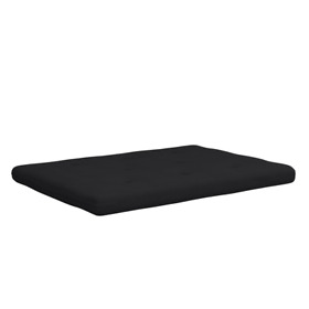 6316739 Caddie 6inch Thermobonded High Density Polyester Fill Futon Mattress Full Black L 6316739 Caddie 6inch Thermobonded High Density Polyester Fill Futon Mattress Full Black L