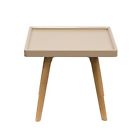 Cafeetta Diamond Sofa Square End Table With Taupe Tray 642125441674 Cafeetta Diamond Sofa Square End Table With Taupe Tray 642125441674