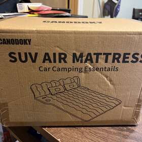 Canodoky 762855225563 Suv Air Mattress Inflatable Car Full Gray