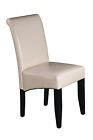 Met86cm Chair Star Parsons Metro Dining Office Leather Cream Eco Met86cm Chair Star Parsons Metro Dining Office Leather Cream Eco