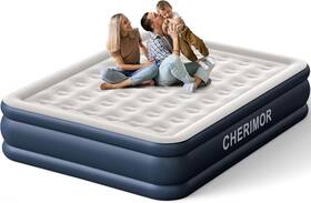 A-k-18-grwh2 Cherimor King Size Air Mattress With Built-in Pump 18in U.s. Standard Grey A-k-18-grwh2 Cherimor King Size Air Mattress With Built-in Pump 18in U.s. Standard Grey