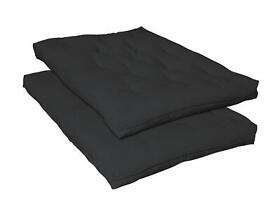 2005is Coaster Black Deluxe Innerspring Futon Pad