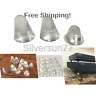 Conebmp-clr-13 Gorillagrit Cone Shaped Clear Rubber Bumpers Pc Combo 641361829550