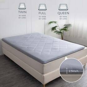 Cosmogo 746022600988 2.5 Inch Mattress Futon Roll Up Camping Sleeping Pad Cosmogo 746022600988 2.5 Inch Mattress Futon Roll Up Camping Sleeping Pad