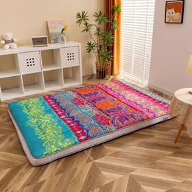 Cosmogo 746022602876 Bohemian Retro Padded Japanese Floor Futon Mattress Cosmogo 746022602876 Bohemian Retro Padded Japanese Floor Futon Mattress