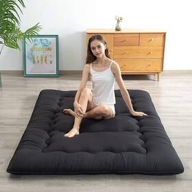 Cosmogo 783745319124 Traditional Japanese Foldable Roll Up Floor Futon Mattress Black 60 Inch X 80 3 Cosmogo 783745319124 Traditional Japanese Foldable Roll Up Floor Futon Mattress Black 60 Inch X 80 3