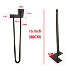 Kpc16-2-bg Cpt16-2bg Carpete Set Of Coffee Table Legs Metal Hairpin 611165275914