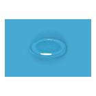 Crcobs5-10 Troysys Rubber Bumper Pads For Glass Table Top 818048015340 Crcobs5-10 Troysys Rubber Bumper Pads For Glass Table Top 818048015340