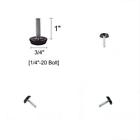 Css100 Furniture Legs Screw On Adjustable Foot Levelers Black 070449426228 Css100 Furniture Legs Screw On Adjustable Foot Levelers Black 070449426228