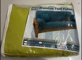 Danfuton 883351352437 Solid Tan Full Size Futon Mattress Cover Bed Protectors Slipcovers Covers