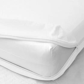 Danfuton 883351352536 Solid White Full Size Futon Mattress Cover Bed Protectors Slipcovers Covers