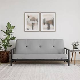 Dhp 026737145203 Tallie Full Metal Arm Futon With 6 Inch Thermobonded High Density Polyester F Dhp 026737145203 Tallie Full Metal Arm Futon With 6 Inch Thermobonded High Density Polyester F