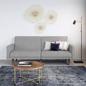 Dw14328 Dhp Paxson Futon Sofa Bed Light Gray Linen Convertible And Modern Dw14328 Dhp Paxson Futon Sofa Bed Light Gray Linen Convertible And Modern