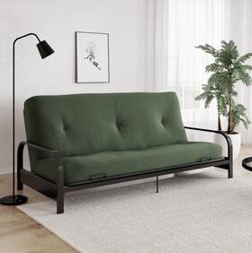 Dp 826705635923 6-inch Futon Mattress Sofa Sleeper Polyester Tufted Cover Convertible Full Size Dp 826705635923 6-inch Futon Mattress Sofa Sleeper Polyester Tufted Cover Convertible Full Size