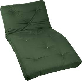 Dropship 313029637608 Trupedic Twin Basic Futon Mattress 10-inch Hunter Green
