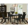 Duga7-blk-24 East West Furniture Kitchen Table 840017365132