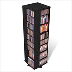 Dvd 4-sided Tower Media Spinning Storage Cd Black Large Prepac Dvd 4-sided Tower Media Spinning Storage Cd Black Large Prepac