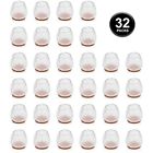 E219kt Chair Leg Caps Pack Silicone For Hardfwood Floor Protector Round E219kt Chair Leg Caps Pack Silicone For Hardfwood Floor Protector Round