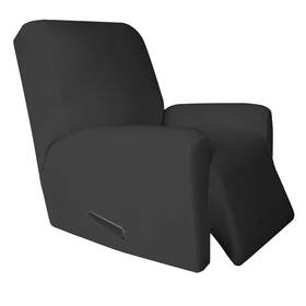 Easy-going 745103359890 4 Pieces Microfiber Stretch Recliner Slipcover Dark Gray Easy-going 745103359890 4 Pieces Microfiber Stretch Recliner Slipcover Dark Gray