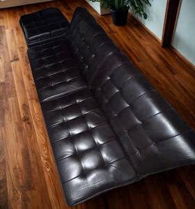 W115842170 Ebern Designs Black Faux Leather Futon Sofa Bed Wood Frame Stainless Steel Legs W115842170 Ebern Designs Black Faux Leather Futon Sofa Bed Wood Frame Stainless Steel Legs
