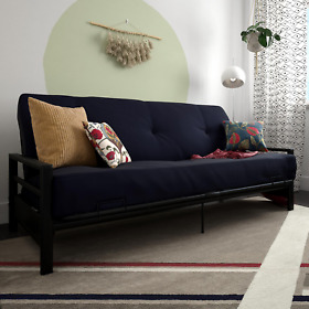 2263059 Elm And Oak Miles Metal Futon Frame Black