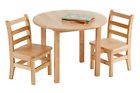 Elr-061 Round Hardwood Table With Legs Pack Of 763960509647 Elr-061 Round Hardwood Table With Legs Pack Of 763960509647