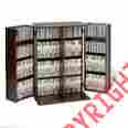 Els-0192 Prepac Espresso Small Locking Media Storage Cabinet With Shaker Doors Els-0192 Prepac Espresso Small Locking Media Storage Cabinet With Shaker Doors