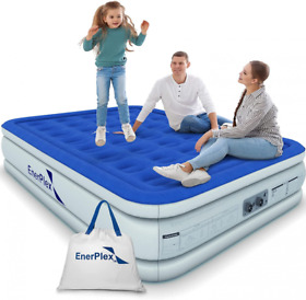 83251 Ener Plex Air Mattress With Built-in Pump Double Height Inflatable Twin 83251 Ener Plex Air Mattress With Built-in Pump Double Height Inflatable Twin