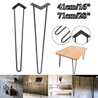 Eqp873000 Meco Solid Hairpin Legs Black Steel Metal Table Chair Modern Eqp873000 Meco Solid Hairpin Legs Black Steel Metal Table Chair Modern