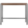Er-1079-03 Moes Home Collection Riva Brown Counter Table Moe 849043001038 Er-1079-03 Moes Home Collection Riva Brown Counter Table Moe 849043001038