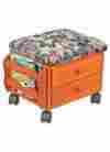 Etn4751 Dbroth Rolling Foot Rest With Extra Storage 084358047511 Etn4751 Dbroth Rolling Foot Rest With Extra Storage 084358047511