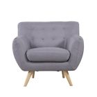 Exp15-1s-lgry Sofamania Mid Century Modern Tufted Button Large Living 647923460285 Exp15-1s-lgry Sofamania Mid Century Modern Tufted Button Large Living 647923460285