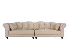 Exp207-fb-bg Sofamania Chesterfield Large Living Room Sofa Classic Linen 662187608143 Exp207-fb-bg Sofamania Chesterfield Large Living Room Sofa Classic Linen 662187608143