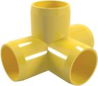 F0014wt-ye-4 Formufit 4-way Tee Pvc 812039025899 F0014wt-ye-4 Formufit 4-way Tee Pvc 812039025899
