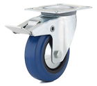 F08336 Richelieu Industrial Elastic Rubber Caster