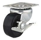 F25086 Richelieu Industrial Rubber Caster F25086 Richelieu Industrial Rubber Caster