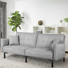 Fbre783greyfbla894grey Fdw Futon Convertible Memory Foam Sofa For Living 990177300303 Fbre783greyfbla894grey Fdw Futon Convertible Memory Foam Sofa For Living 990177300303